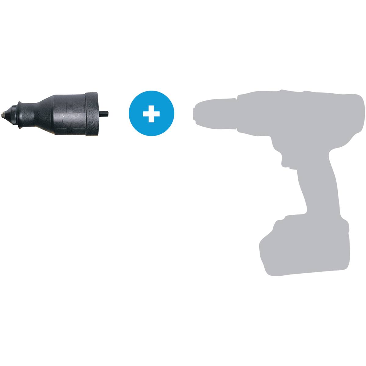 ADAPTATEUR RIVETEUR RIVEDRILL POUR VISSEUSE