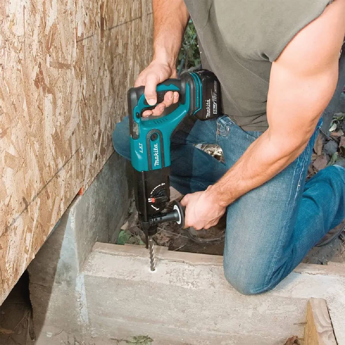 PERFORATEUR BURINEUR SDS + MAKITA 18 V LI-ION