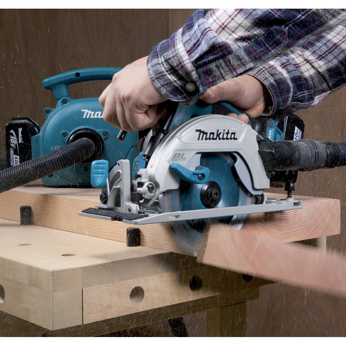 SCIE CIRCULAIRE MAKITA Ø 165 MM - SUR BATTERIE 18 V