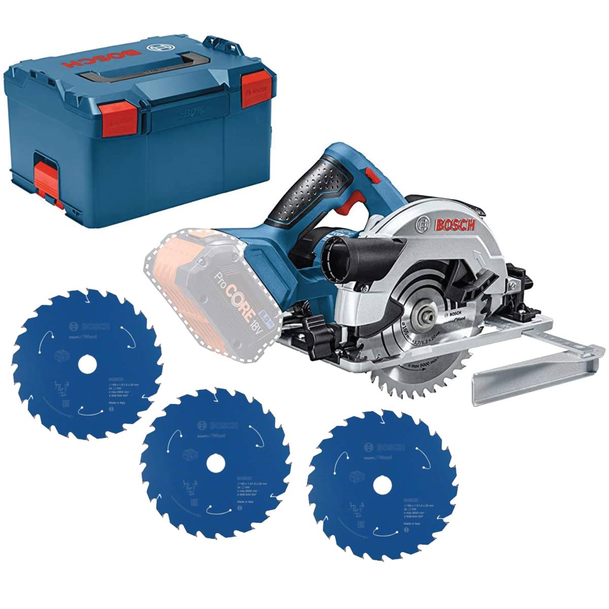 SCIE CIRCULAIRE BOSCH Ø 165 MM - SUR BATTERIE 18V