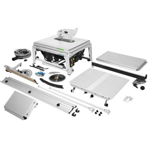SCIE CIRCULAIRE SUR TABLE FESTOOL Ø 254 MM - 2200 W
