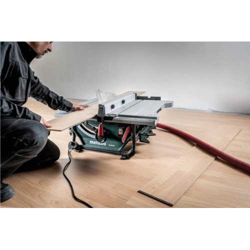 SCIE CIRCULAIRE DE TABLE Ø 254 MM - 1500 W AVEC SOCLE TSU