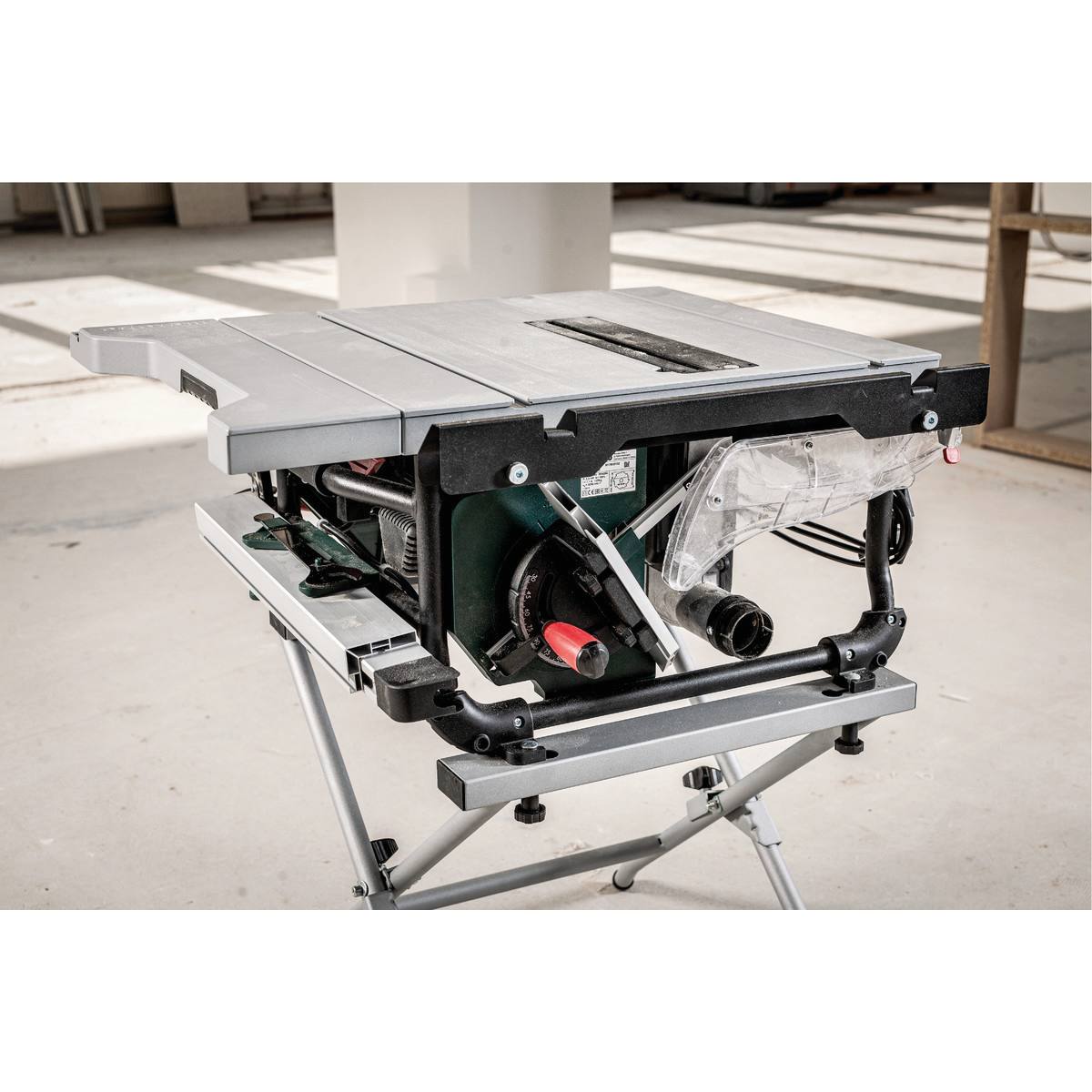 SCIE CIRCULAIRE DE TABLE Ø 254 MM - 1500 W AVEC SOCLE TSU