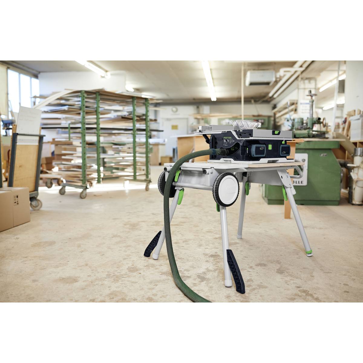 CHÂSSIS DE TRANSPORT POUR SCIE SUR TABLE CSC SYS 50