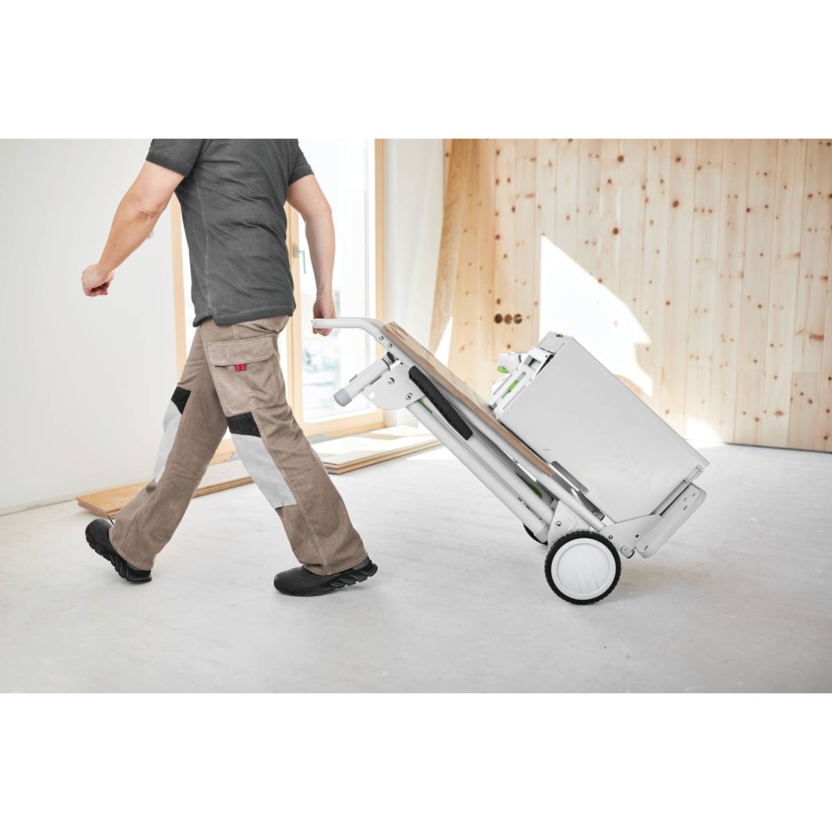 CHÂSSIS DE TRANSPORT POUR SCIE SUR TABLE CSC SYS 50