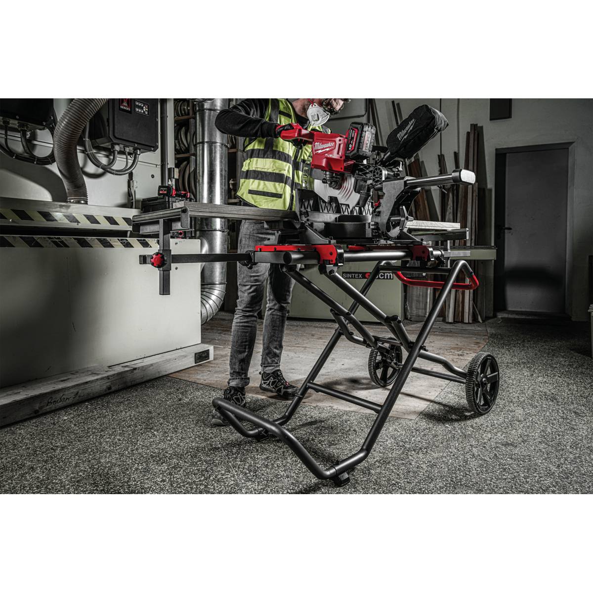 PIÈTEMENT POUR SCIE RADIALE EXTENSIBLE 2,80 m