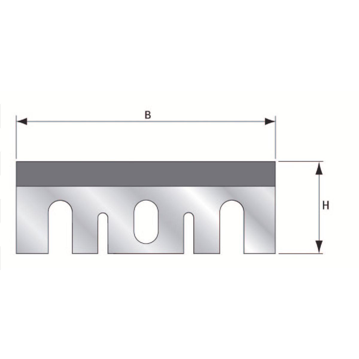 FER ACIER HSS POUR RABOT