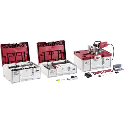 FRAISEUSE À RAINURER ZETA P2 FILAIRE AVEC KIT DE DÉMARRAGE