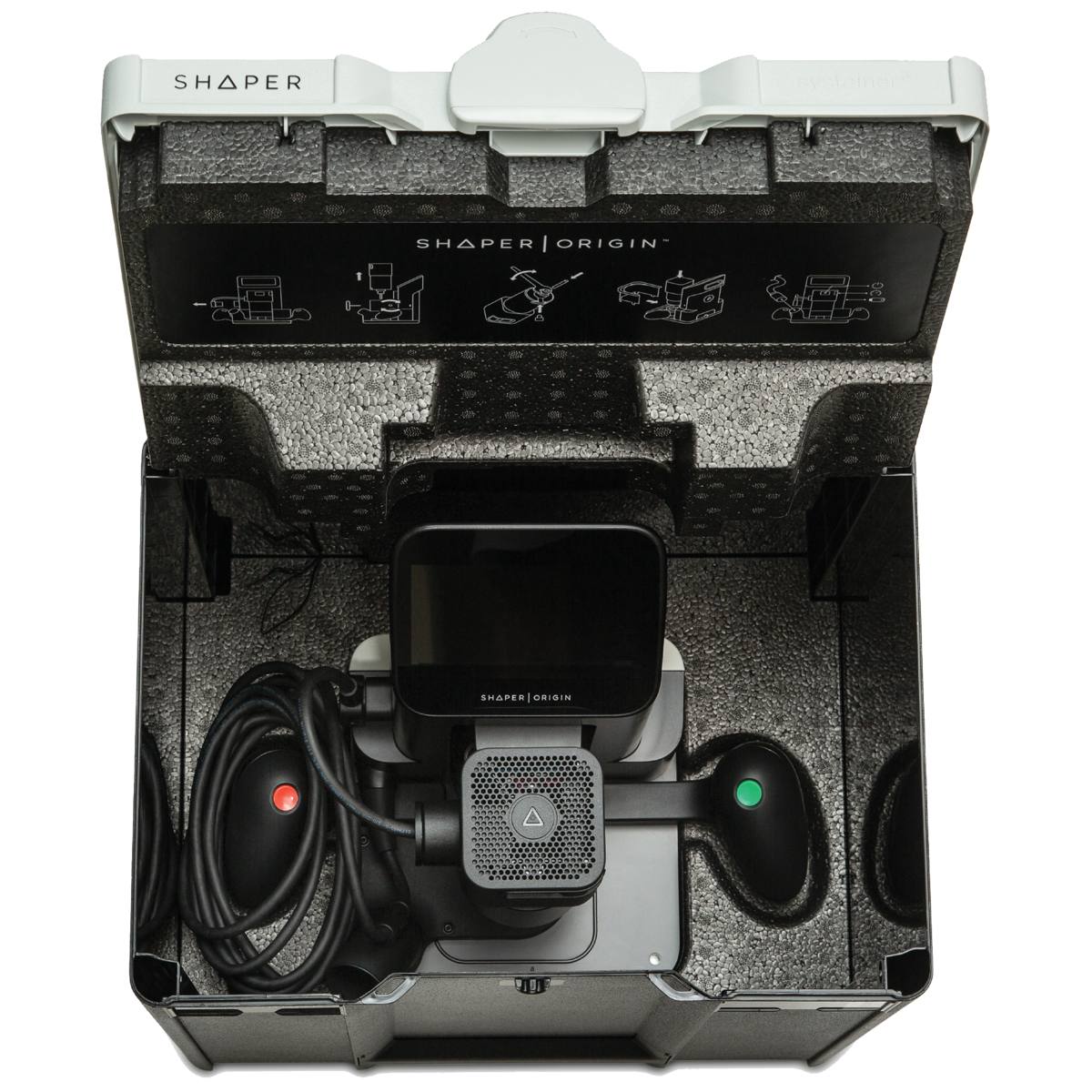 FRAISEUSE DÉFONCEUSE SHAPER ORIGIN 720 W EN SYSTAINER + ACCESSOIRES