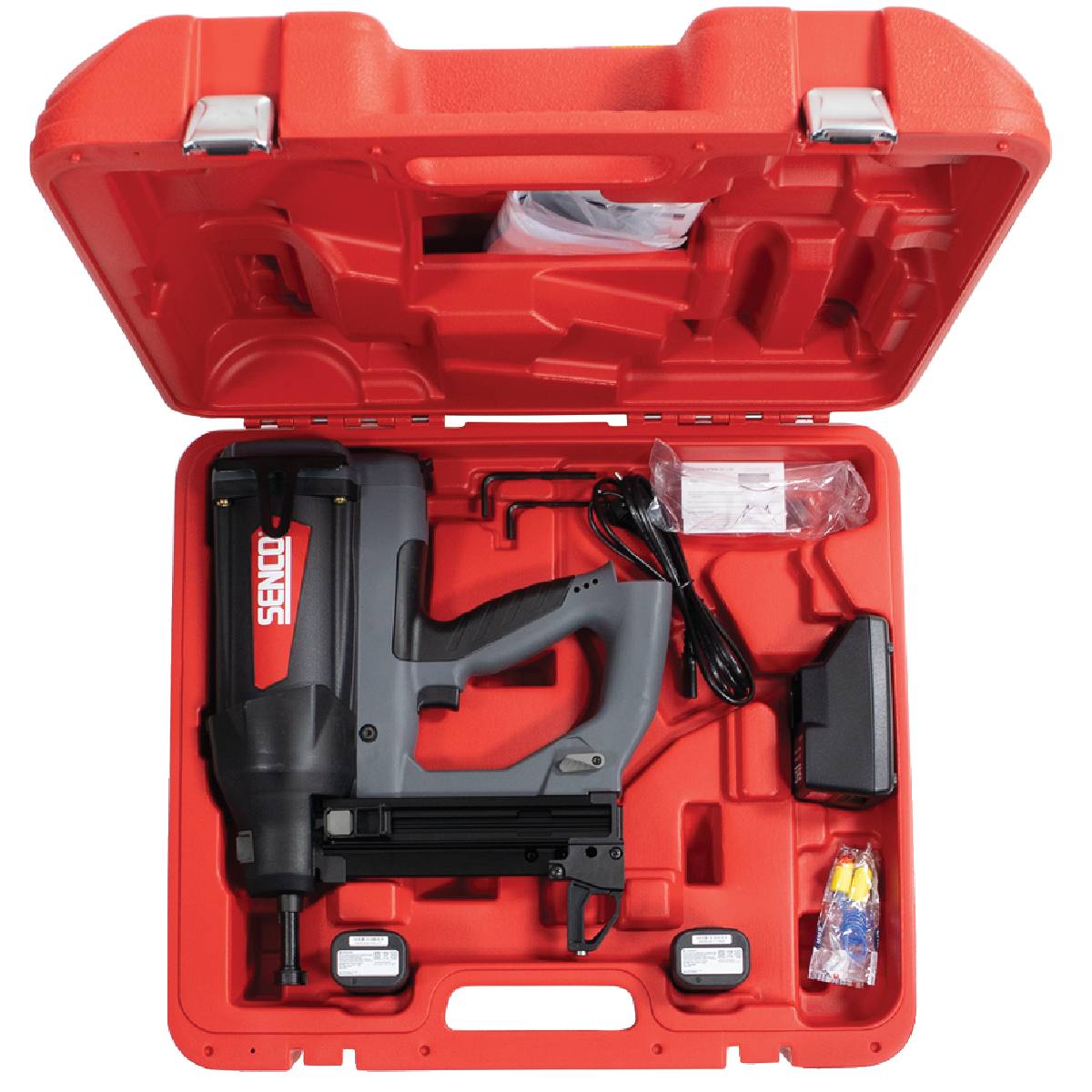 CLOUEUR BÉTON À GAZ + 5 BOÎTES DE 1000 CLOUS 19 MM + GAZ