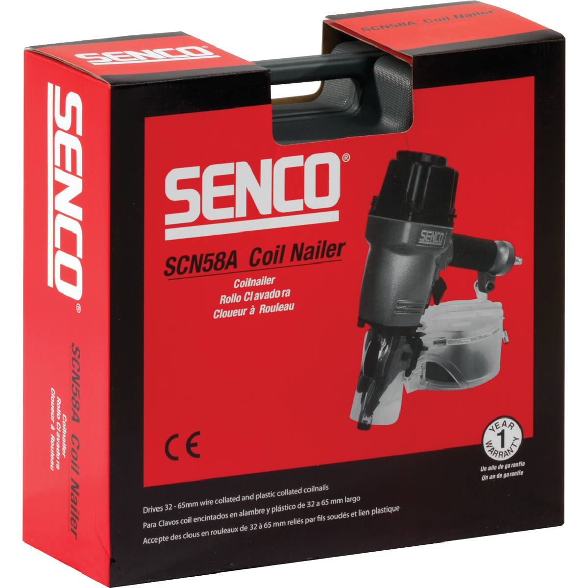 CLOUEUR PNEUMATIQUE SENCO À ROULEAUX 25 À 65 MM