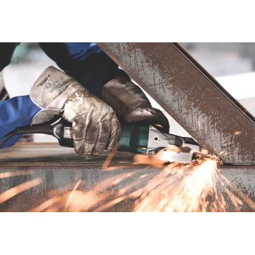 MEULEUSE D'ANGLE À TÊTE PLATE METABO Ø 125 MM - 910 W