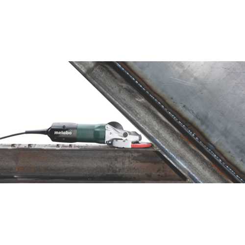 MEULEUSE D'ANGLE À TÊTE PLATE METABO Ø 125 MM - 910 W