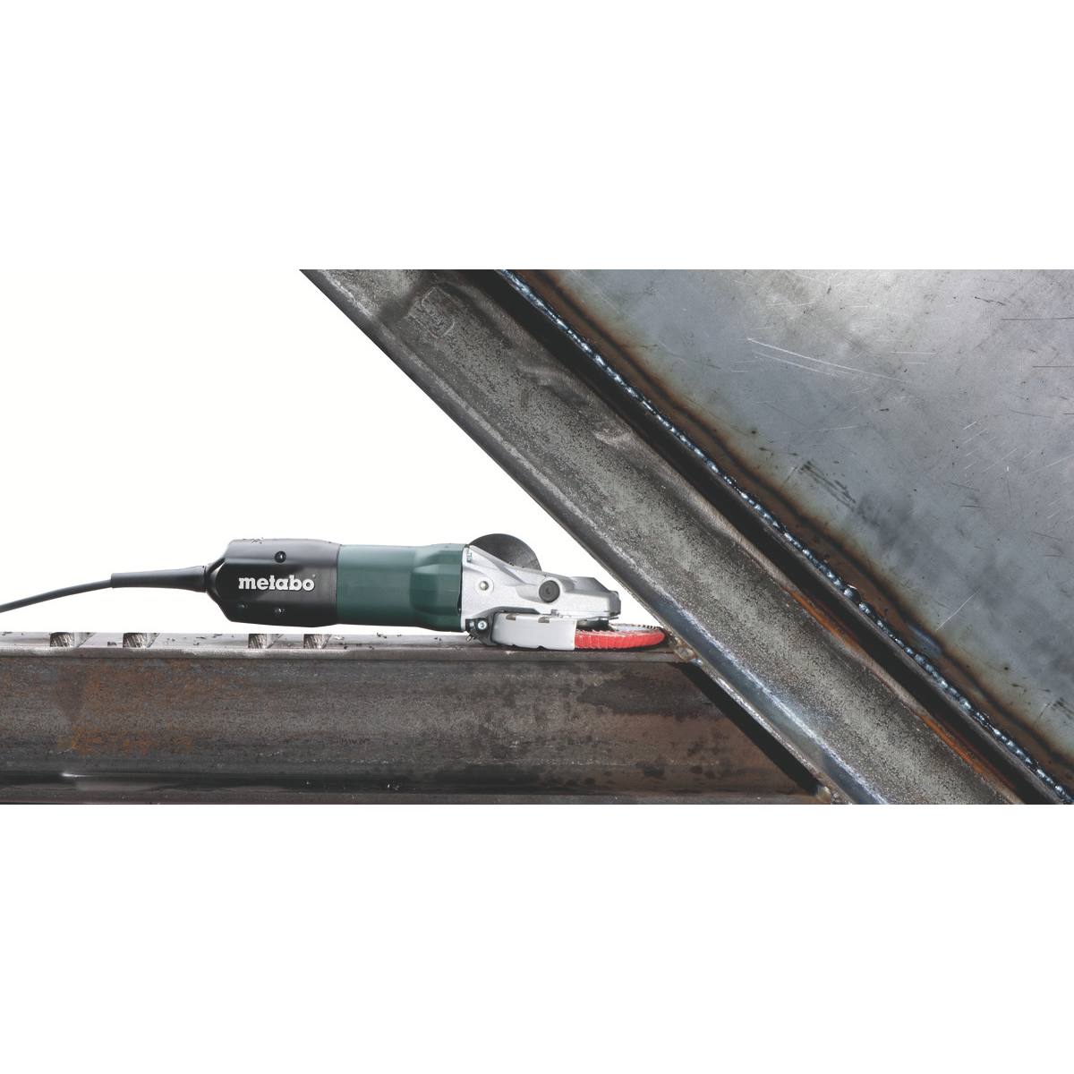 MEULEUSE D'ANGLE À TÊTE PLATE METABO Ø 125 MM - 910 W
