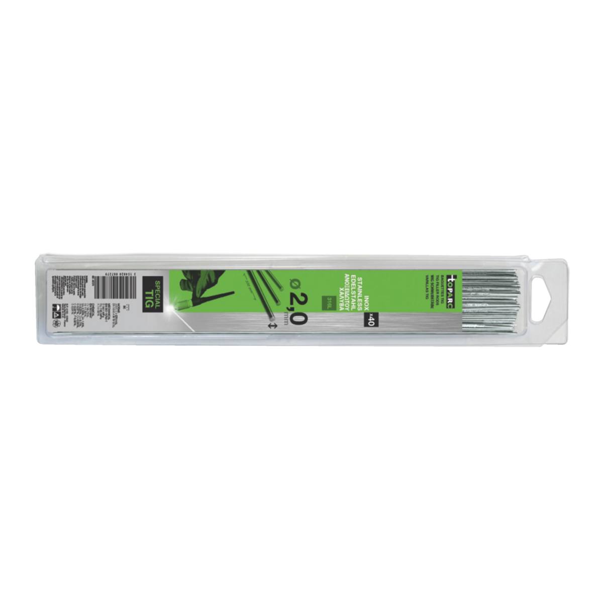 MÉTAL D'APPORT INOX 316L Ø 2,0 X 330 MM