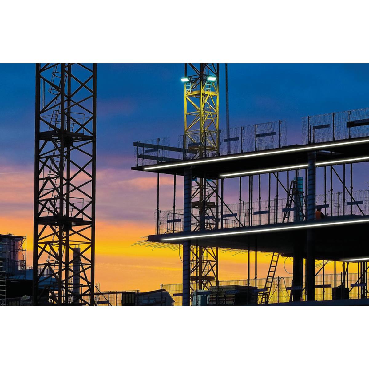 RUBAN LED DE CHANTIER 25 M - 600 Lm/m - 8 W - 6500°K