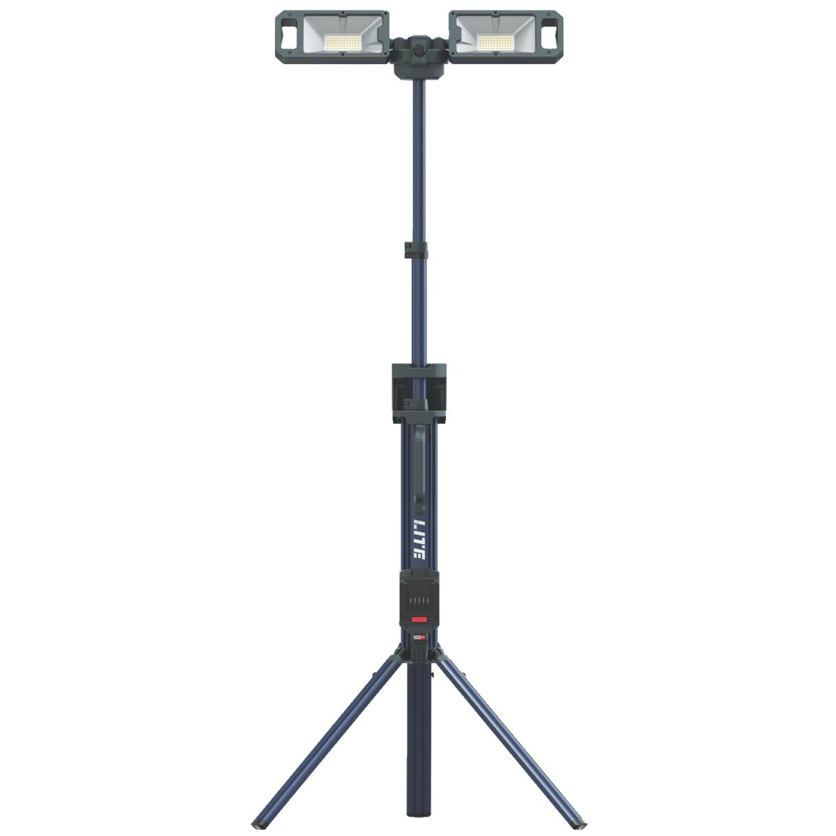 PROJECTEUR SUR TRÉPIED SUR BATTERIE ET SECTEUR