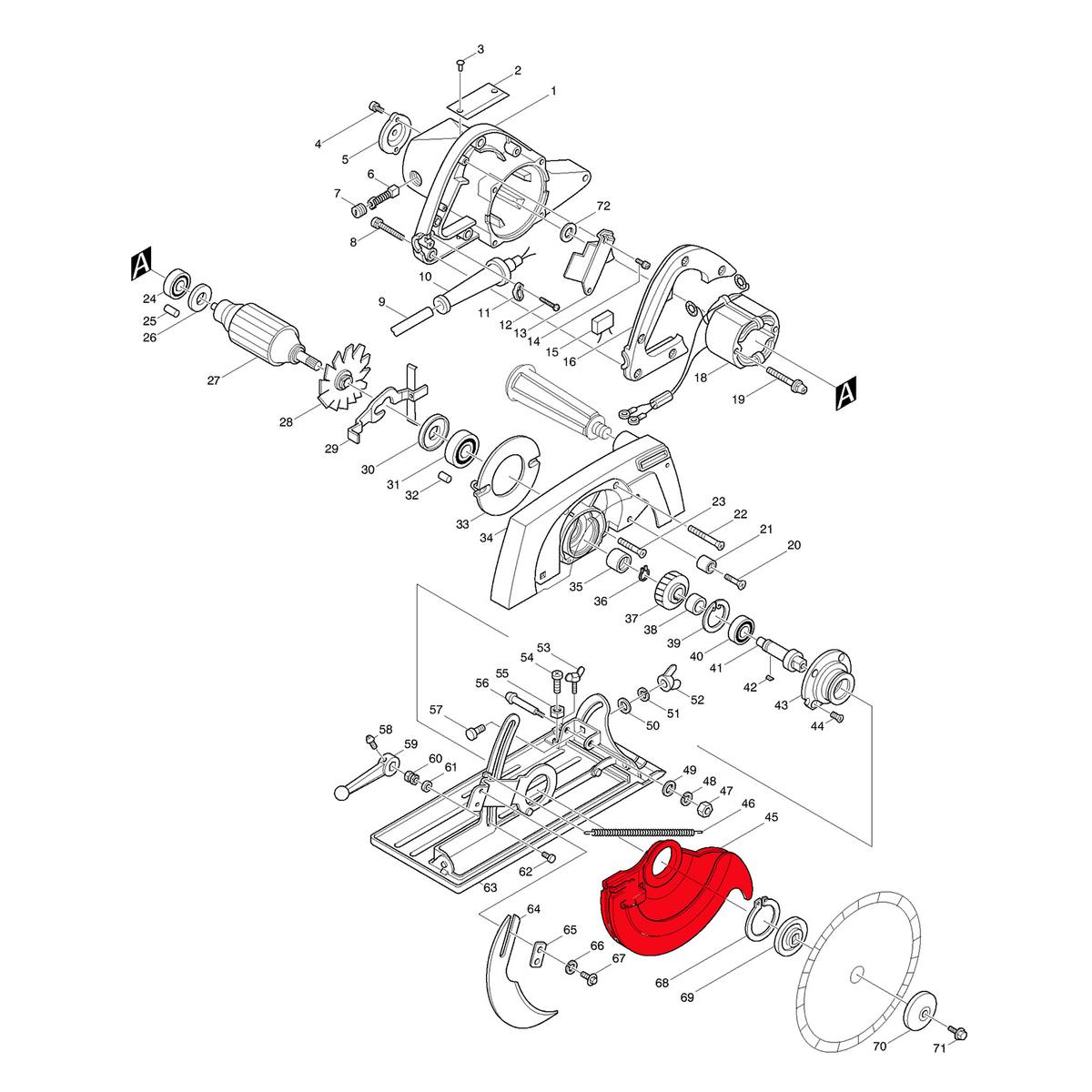 CARTER DE PROTECTION POUR 5900BR