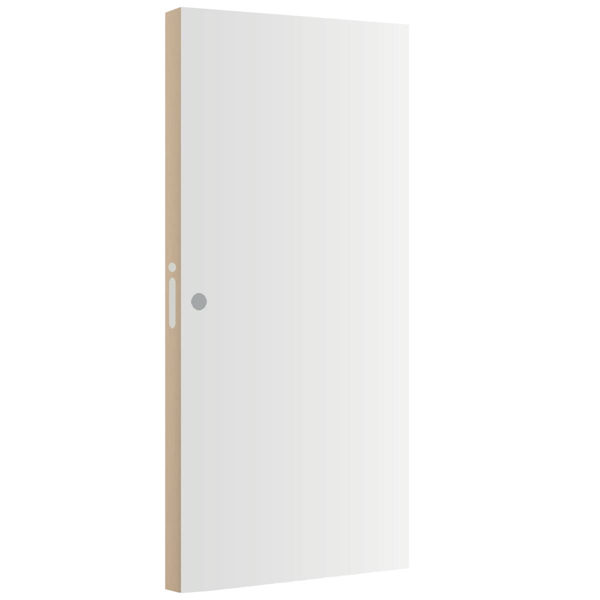 PORTE ISOPLANE ALVÉOLAIRE 830x2040 AVEC MORTAISE POUR COULISSANT