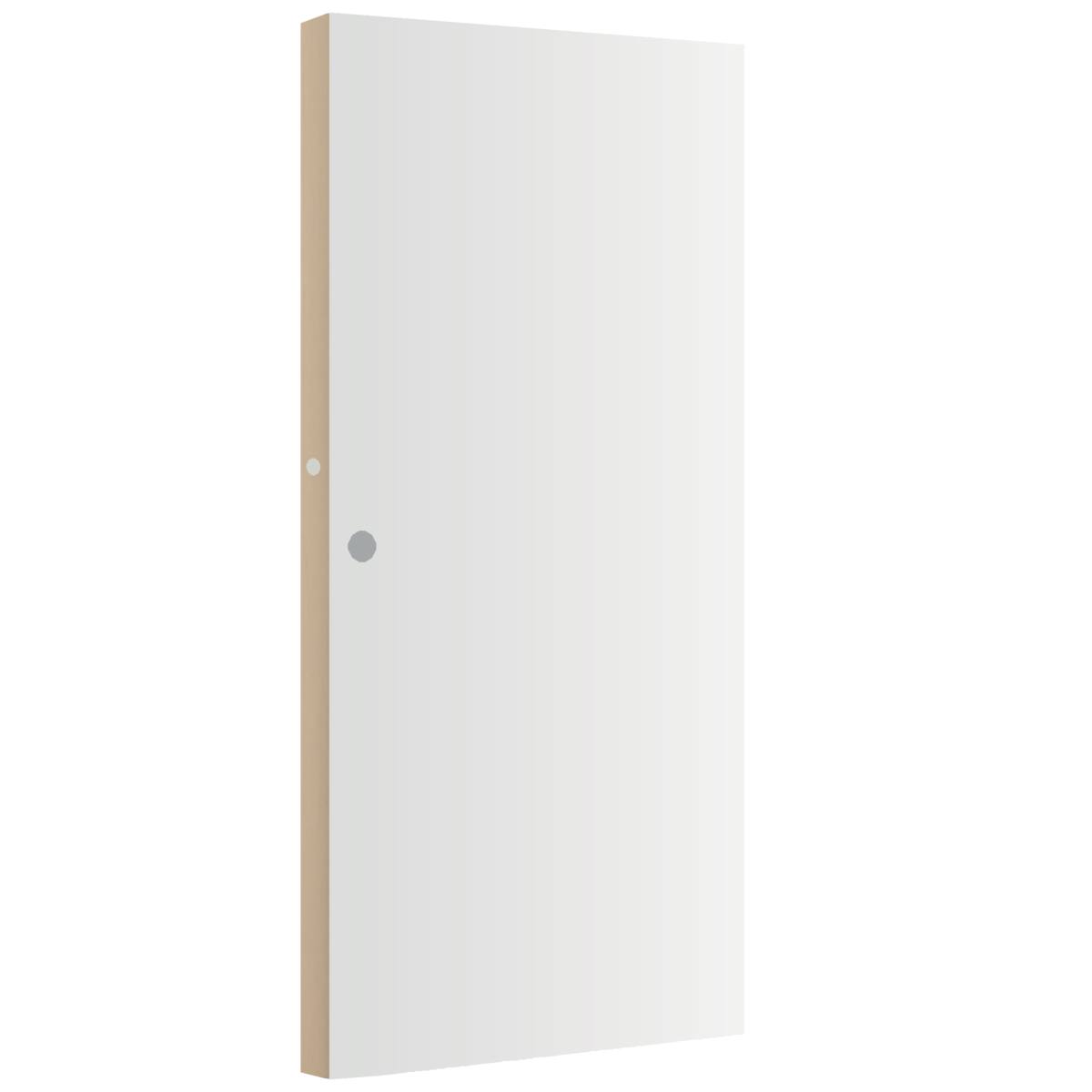 PORTE ISOPLANE ÂME PLEINE 830x2040 SANS MORTAISE POUR COULISSANT