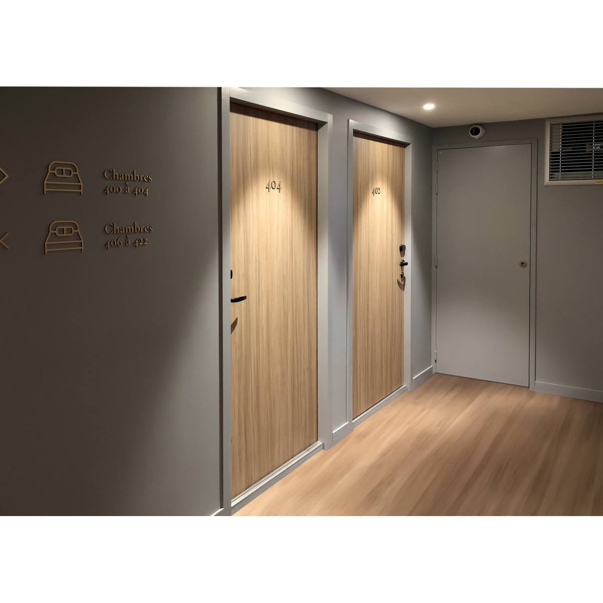 BLOC-PORTE ISOPLANE EI30 - 39 dB À FEUILLURE 930 MM - GP
