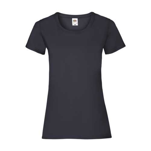 T-SHIRT FEMME VALUEWEIGHT SC61372 NAVY T:M