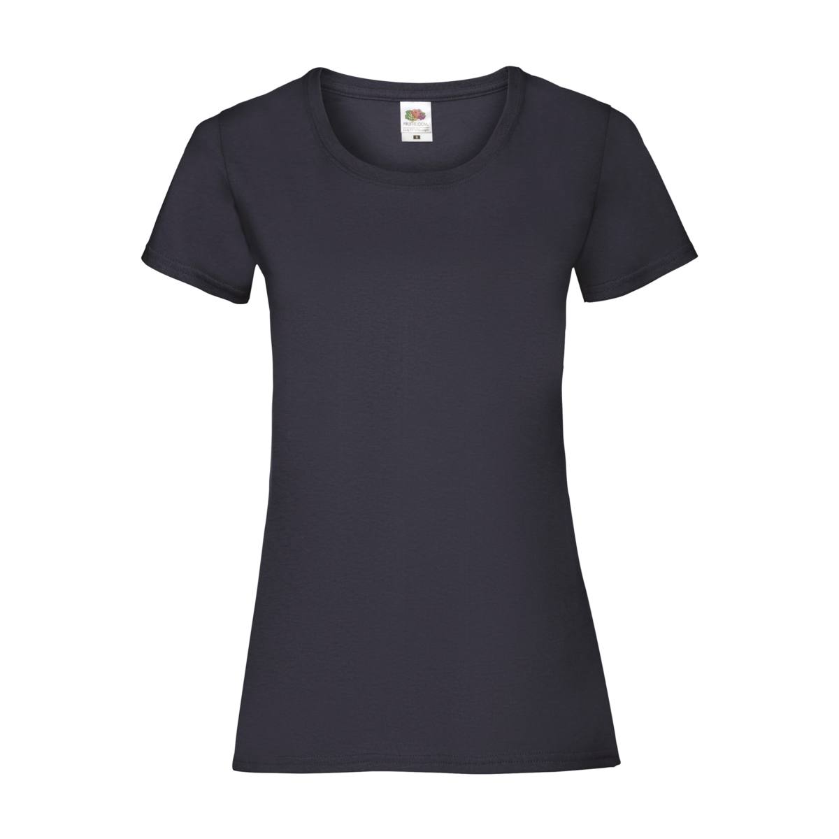 T-SHIRT FEMME VALUEWEIGHT SC61372 NAVY T:M