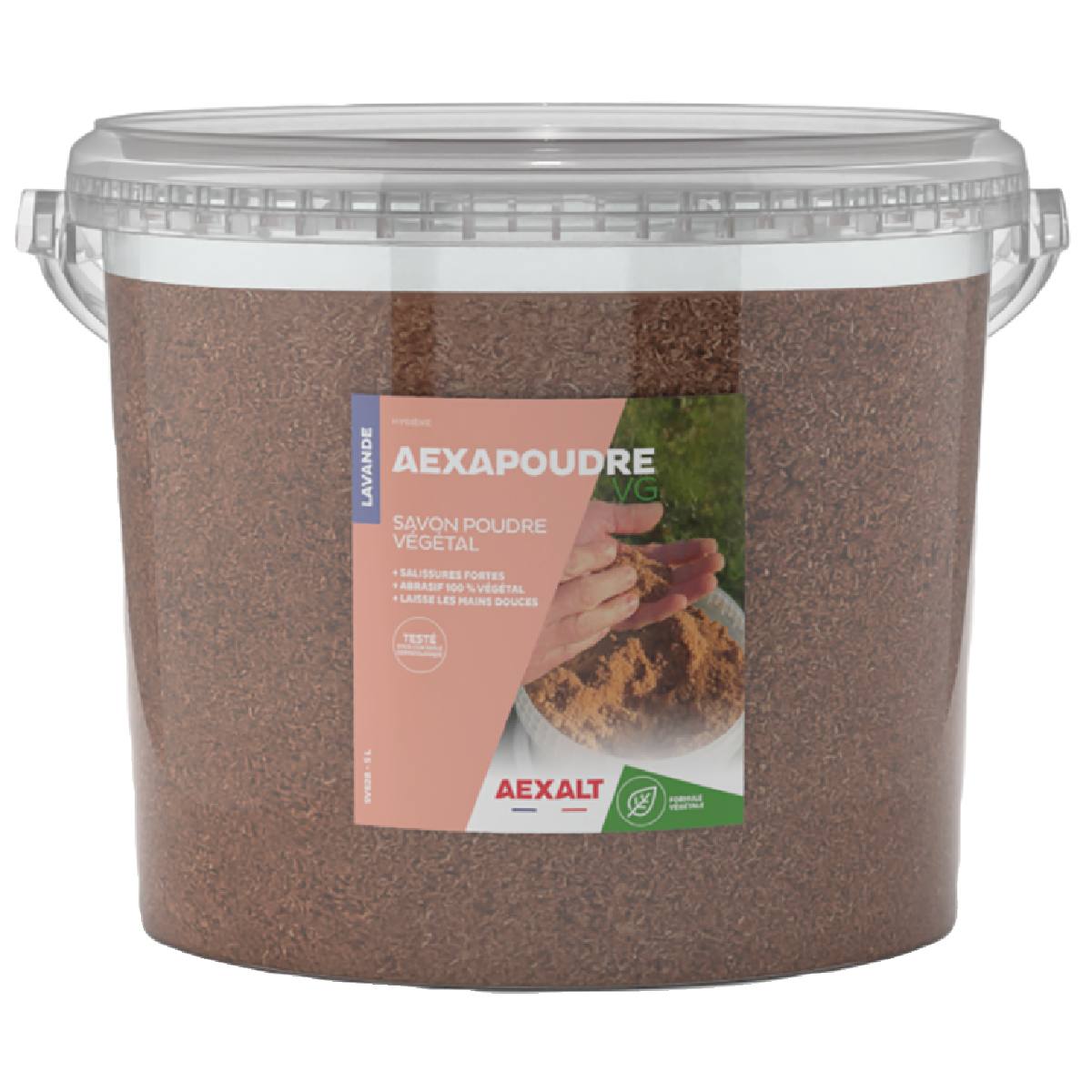 SAVON VÉGÉTAL EN POUDRE SAVAEX AEXAPOUDRE VG 5L