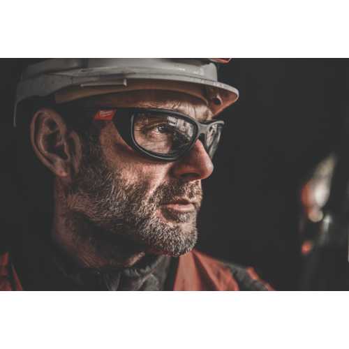 LUNETTES DE SÉCURITÉ CLAIRES HAUTE PERFORMANCE AVEC JOINT AMOVIBLE