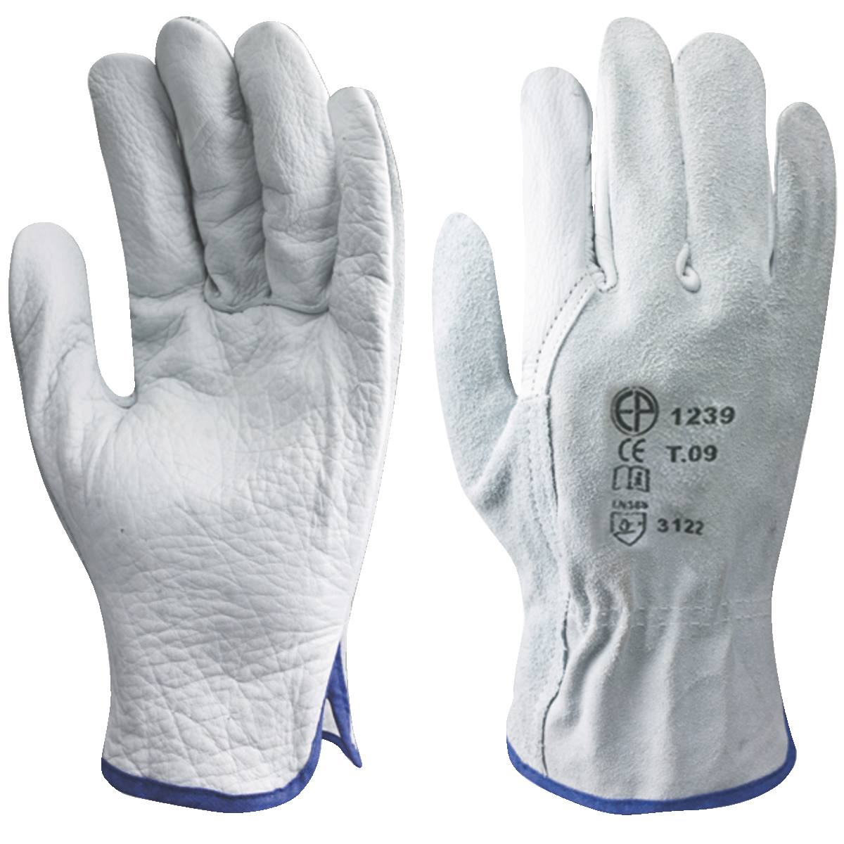 GANTS CUIR DE BUFFLE T.8