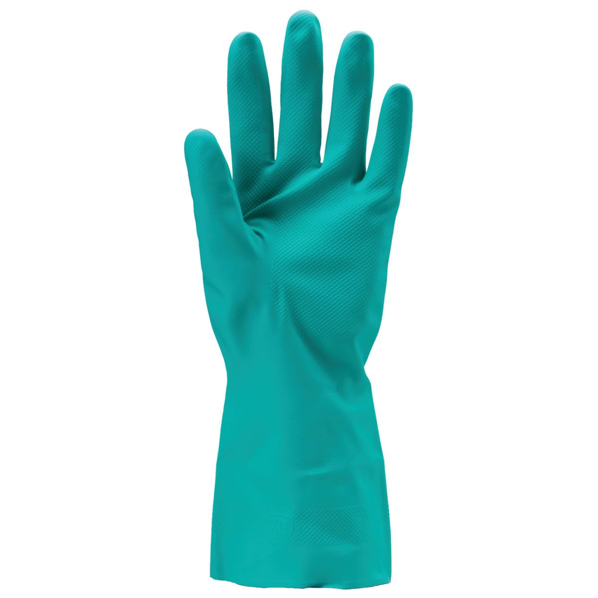 GANTS NITRILE VERT L.33CM - T.10