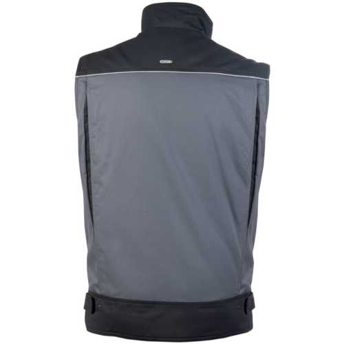 GILET SANS MANCHE HULST GRIS ET NOIR T.M