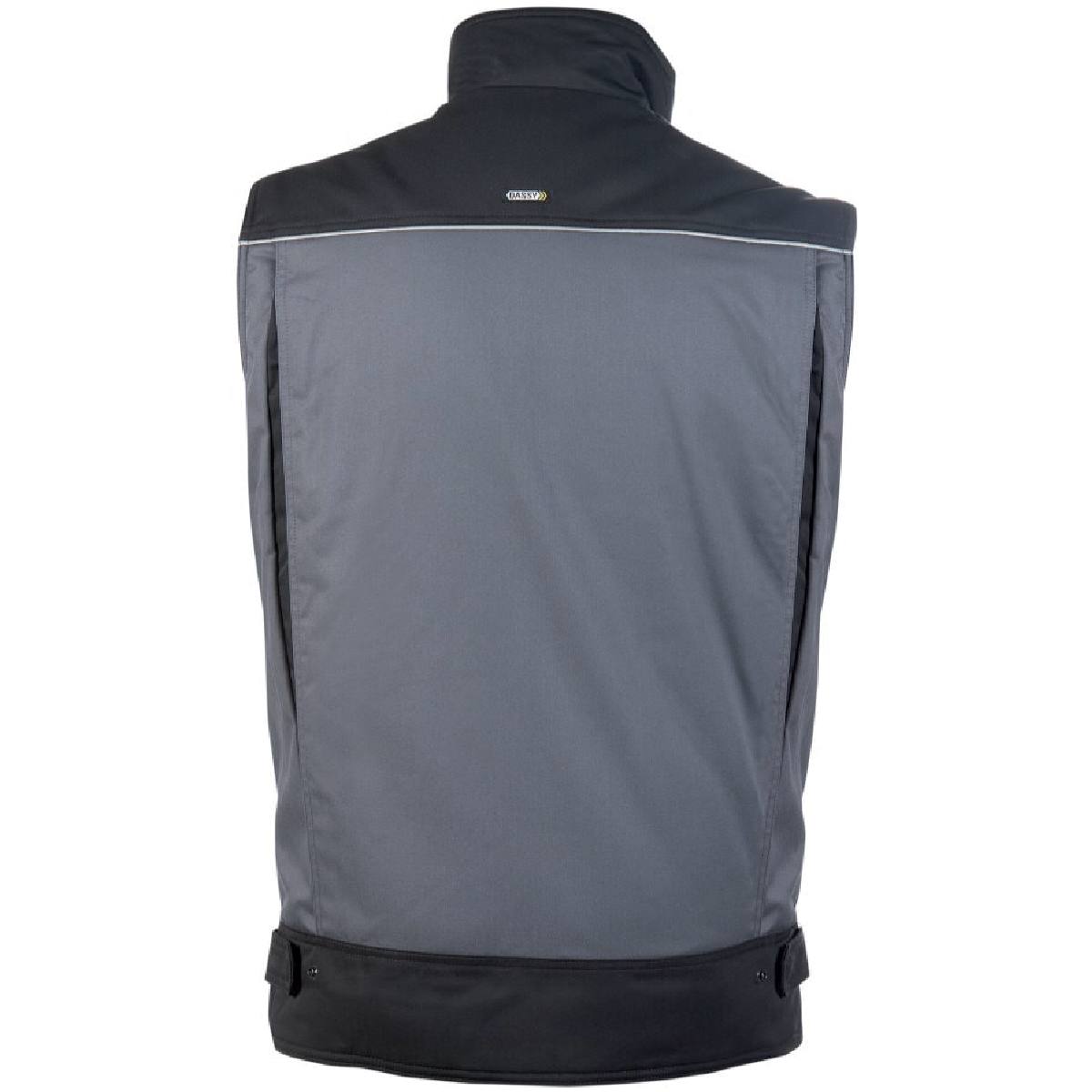 GILET SANS MANCHE HULST GRIS ET NOIR T.M