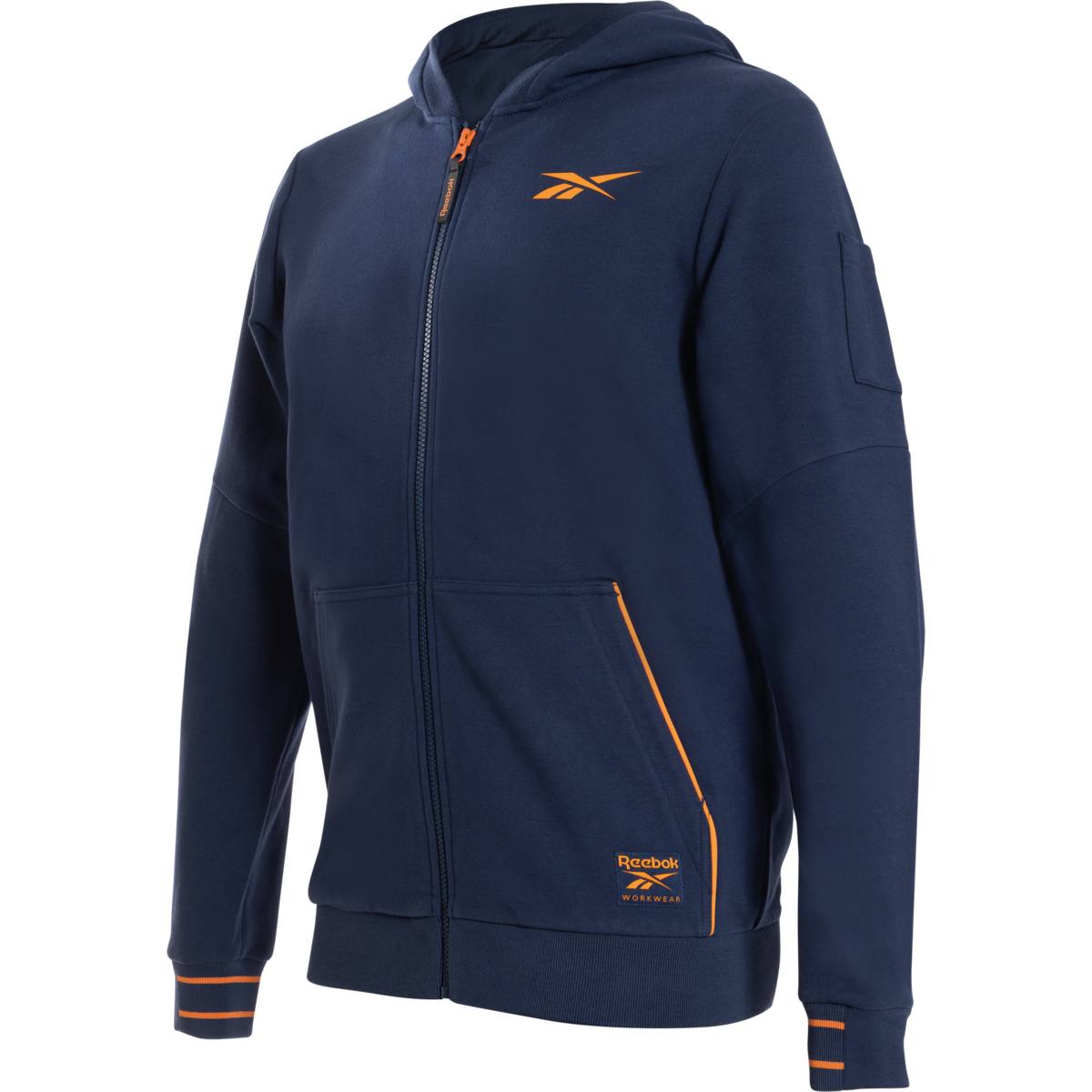 SWEAT-SHIRT À CAPUCHE ZIP INTÉGRAL BLEU XL