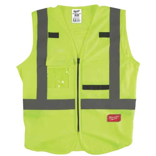 GILET RÉFLÉCHISSANT HV JAUNE TL/XL