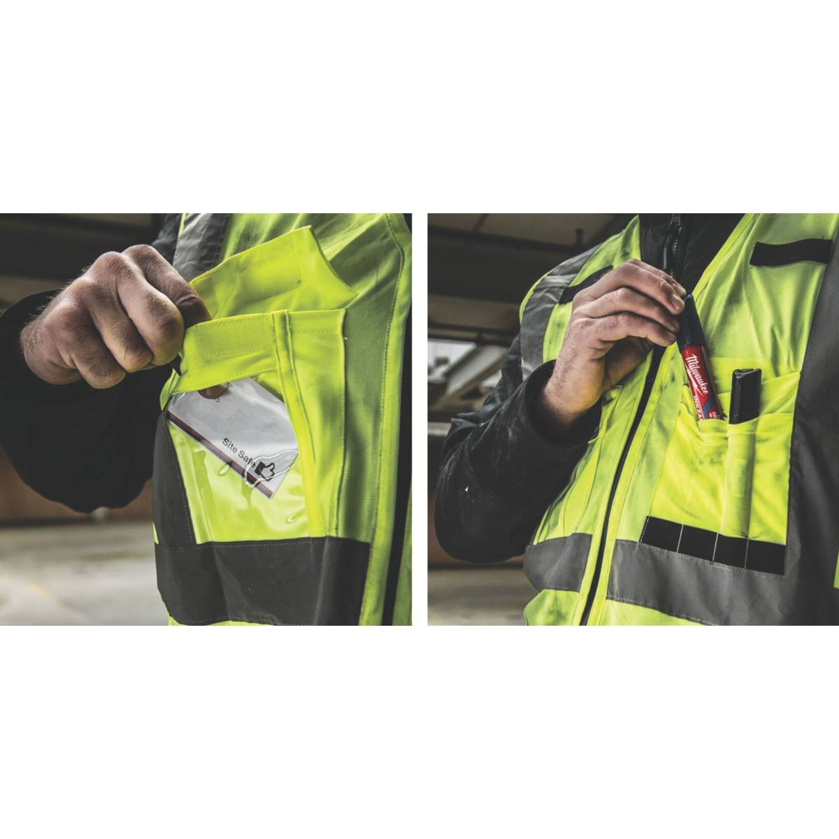 GILET RÉFLÉCHISSANT HV JAUNE TL/XL