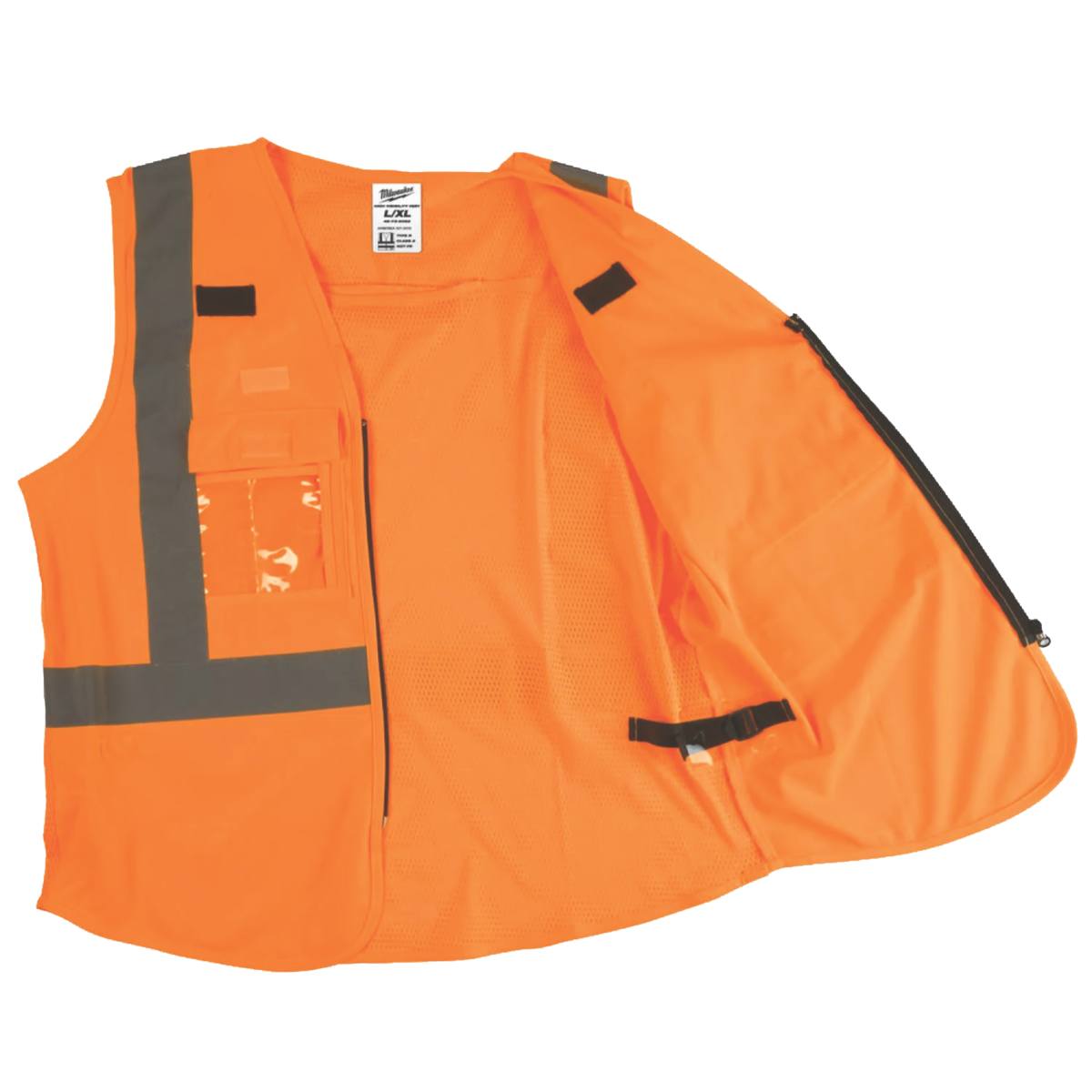 GILET RÉFLÉCHISSANT HV ORANGE TL/XL