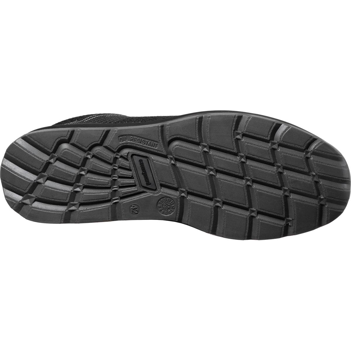 CHAUSSURES DE SÉCURITÉ BASSES MILERITE NOIR/GRIS S1P SR FO P.44