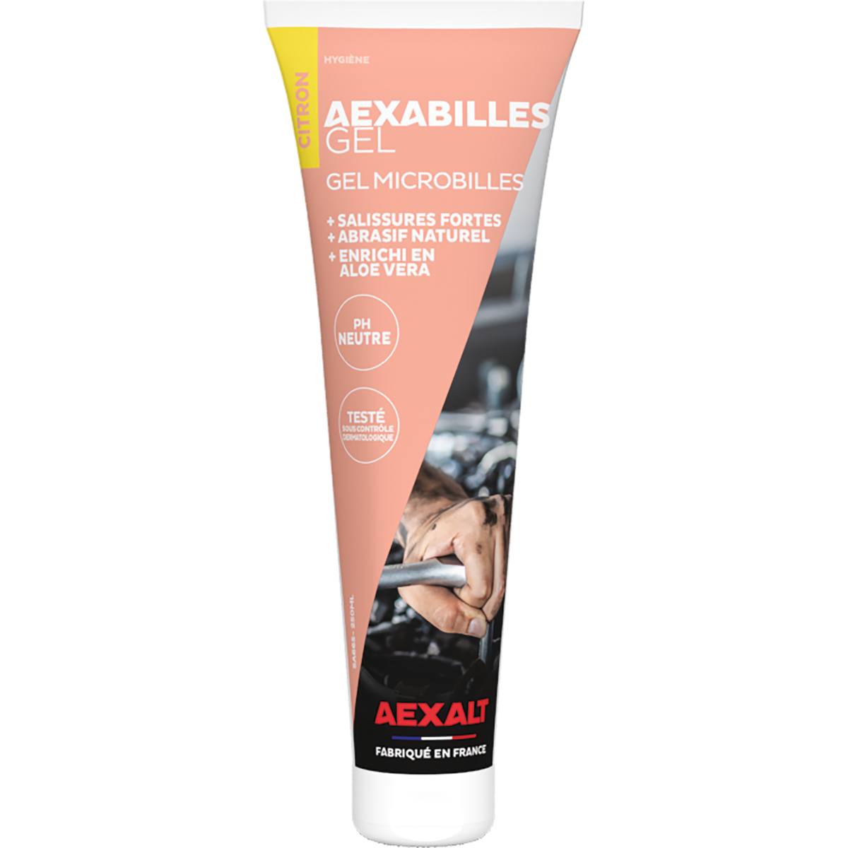 GEL NETTOYANT A MICROBILLES AEXABILLES GEL CITRON TUBE 250ML