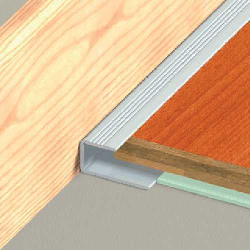 ARRÊT DE PARQUET, FINITION ALU NATUREL