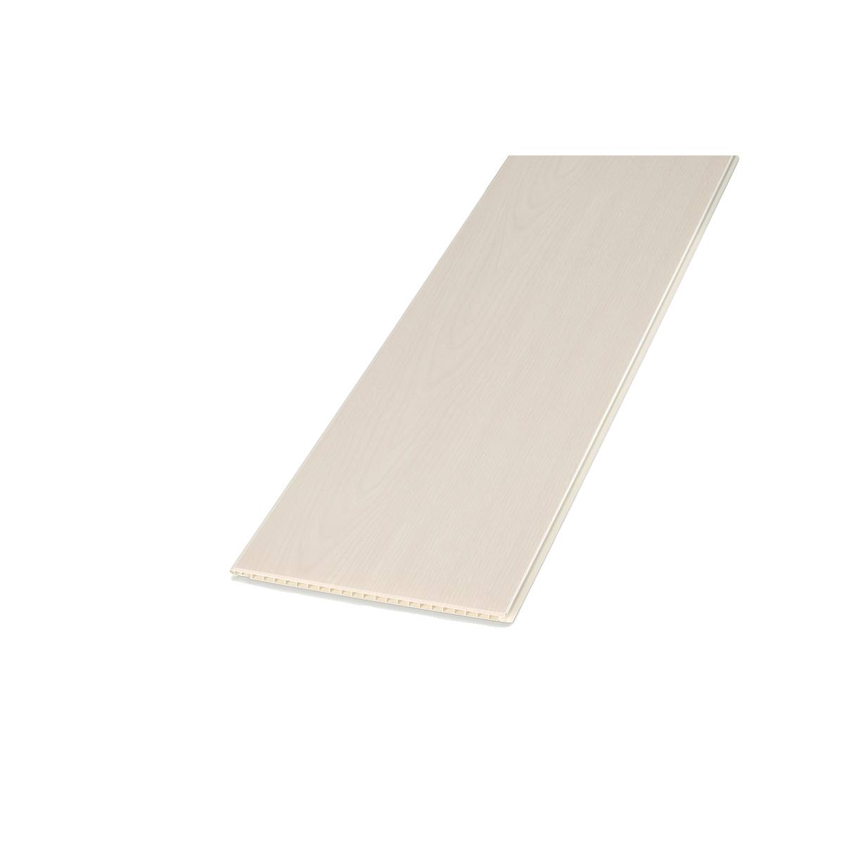 LAMBRIS PVC WOOD BLANC CERUSE PETITE LONGUEUR