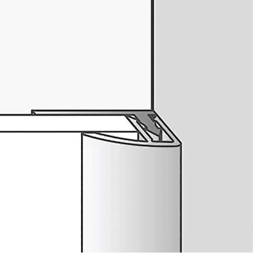 PROFILÉ DE BORDURE ALU À CLIQUER