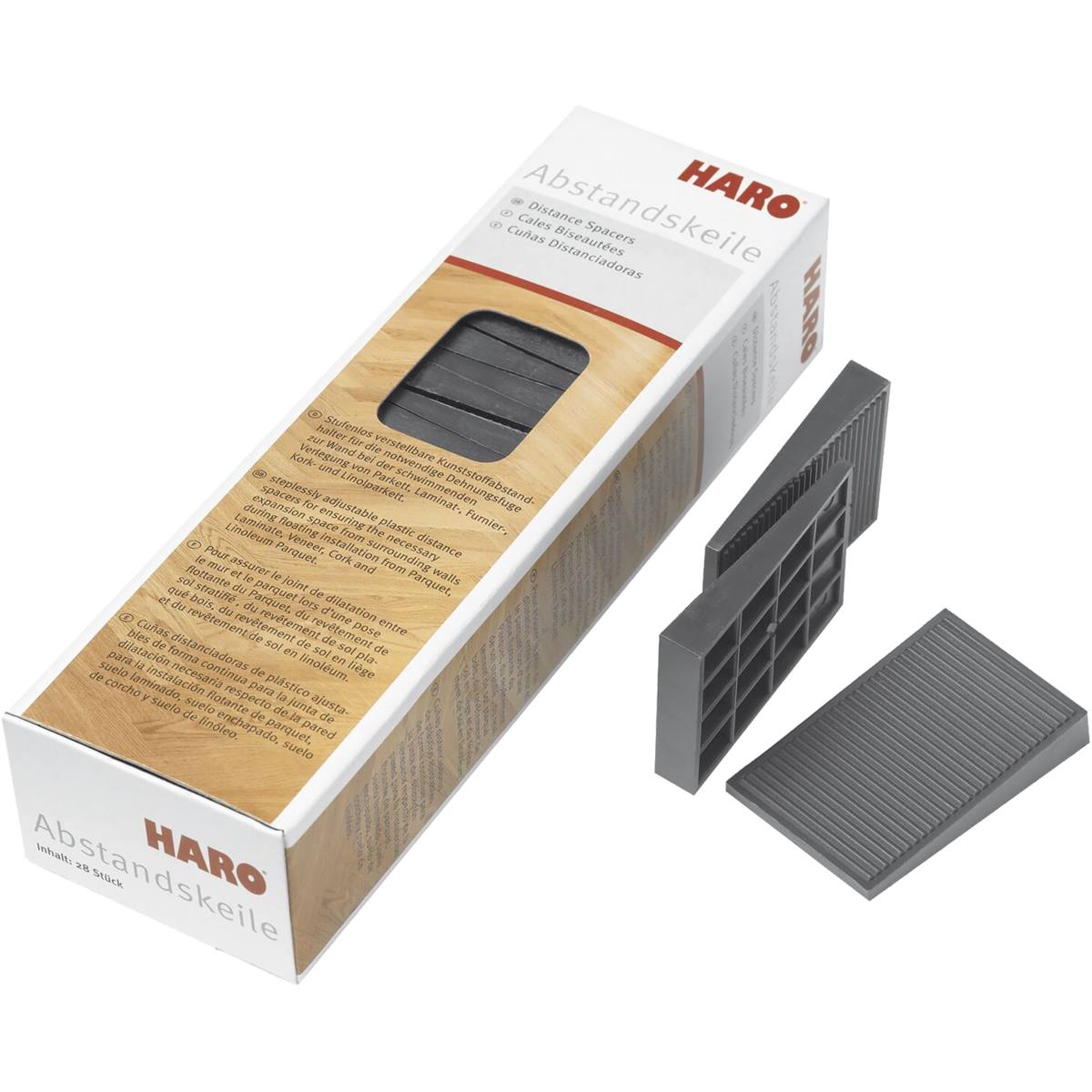 CALE DE POSE BISEAUTÉE BOÎTE DE 28