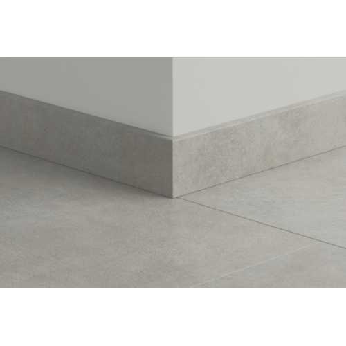 PLINTHE 2400x58x12 POUR SOL VINYLE BÉTON GRIS CHALEUREUX