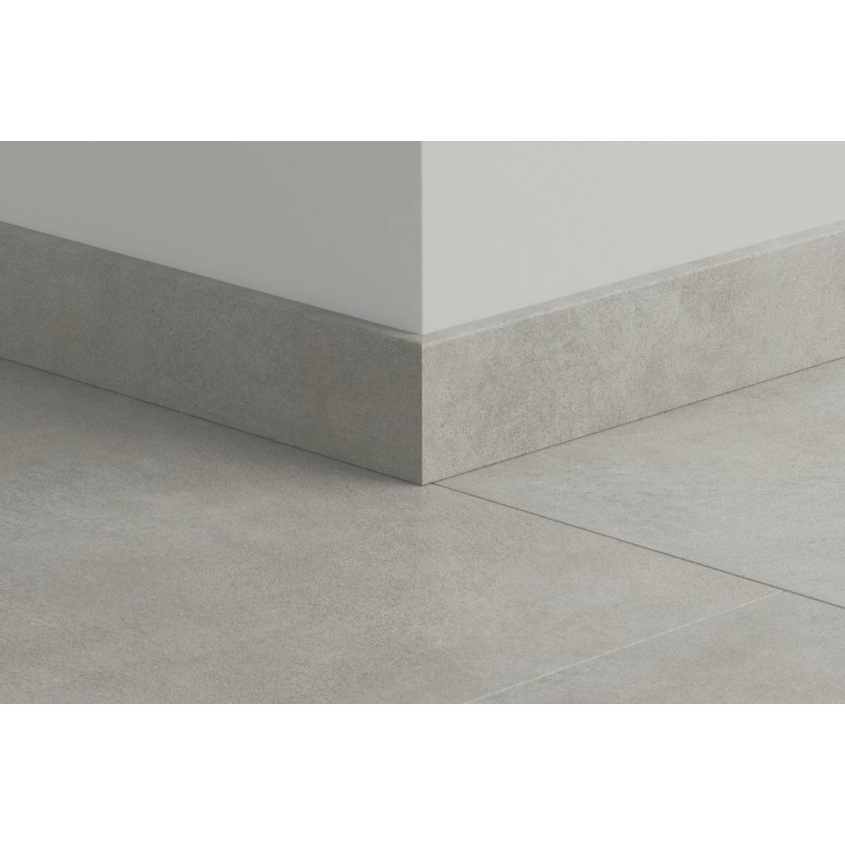 PLINTHE 2400x58x12 POUR SOL VINYLE BÉTON GRIS CHALEUREUX