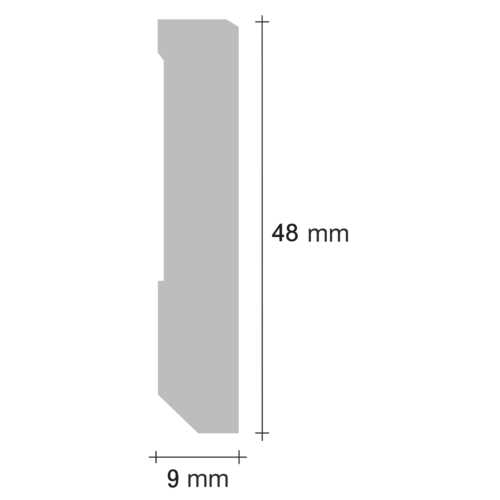 PLINTHE VINYLE PREMIUM CHÊNE GRIS CLAIR