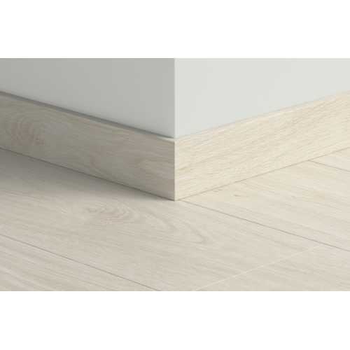PLINTHE VINYLE CHÊNE BLANC NORDIQUE  2400x58x12