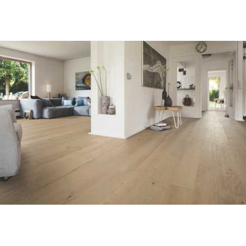 PARQUET CONTRECOLLÉ À L'ANCIENNE SÉRIE 4000 CHÊNE PURO STONE SAUVAGE BROSSÉ