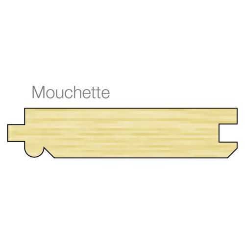 LAME DE PLANCHER SAPIN 2 FACES 140 x 27 x 4500