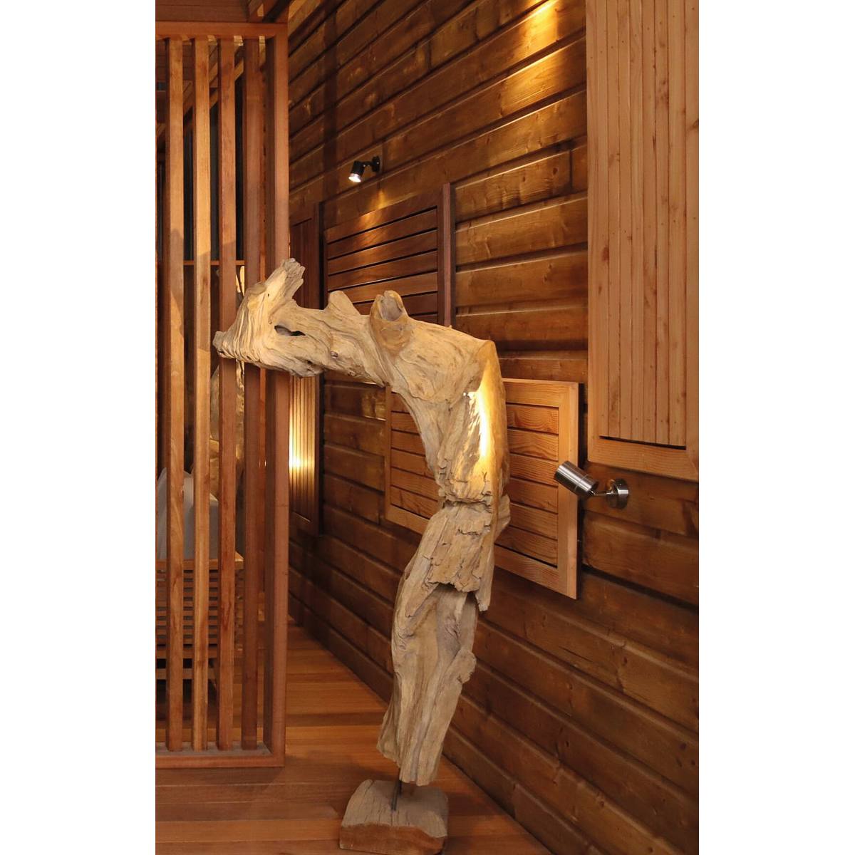 RACINE TECK GRAND FORMAT 1,70/2M (MODELE SUIVANT ARRIVAGE)